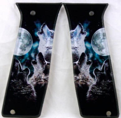 Howling Wolves featured on Empire AXE Paintball Marker Grips