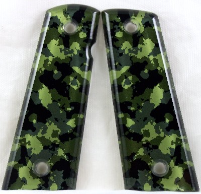 Camouflage 2 featured on 1911 Magwell Pistol Grips