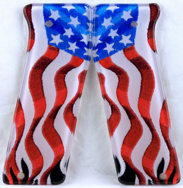 American Flag 2 featured on Empire Invert Mini Paintball Marker Grips