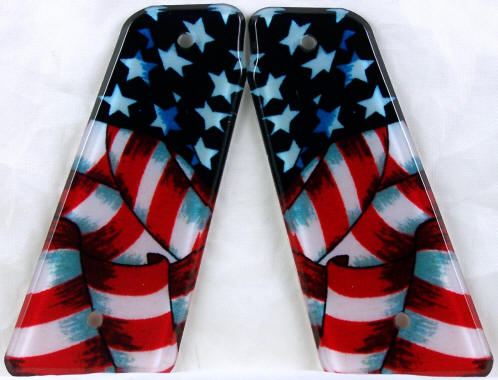 American Flag 1 featured on Smart Parts Paintball Marker Grips