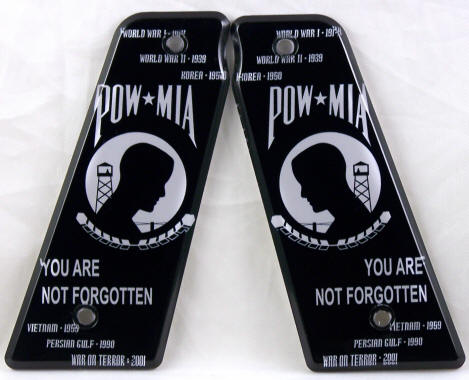 POW MIA featured on Smart Parts Paintball Marker Grips