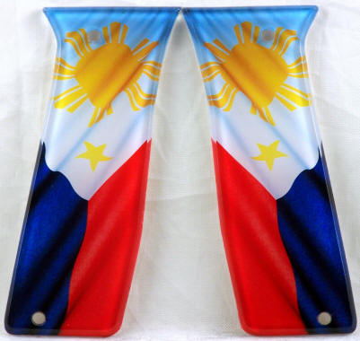 Philippines Flag featured on Empire AXE Paintball Marker Grips