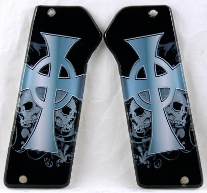 Celtic Cross featured on BT TM7 Paintball Marker Grips