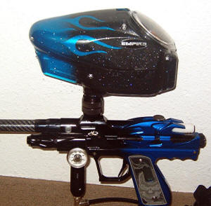 Empire Diamond Paintball Hopper on Timmy  Paintball Marker