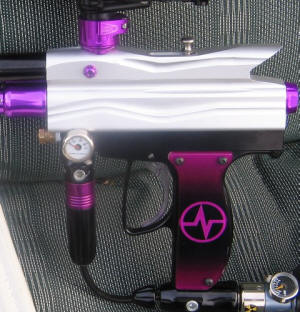 Purple Black Purple Fade Custom Viper Grips