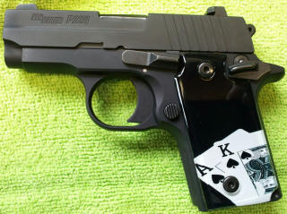 Ace & King of Spades Custom Sig P238 SPD Grips